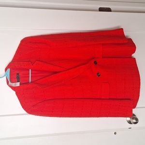 Red Ann Taylor Blazer NWT sz 14